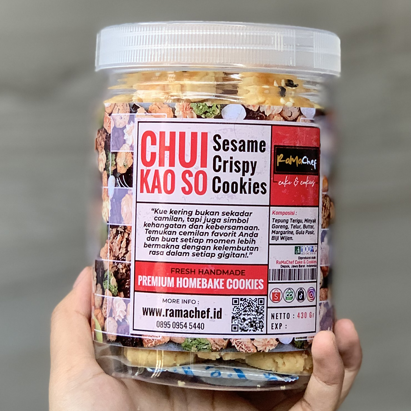 Kue Kering CHUI KAO SO Wijen